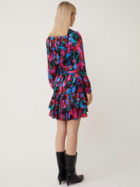 Suncoo - Petals Print Cara Dress