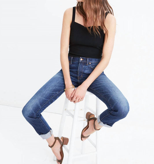 Madewell - The Slim Boyjean: Raw-hem Edition