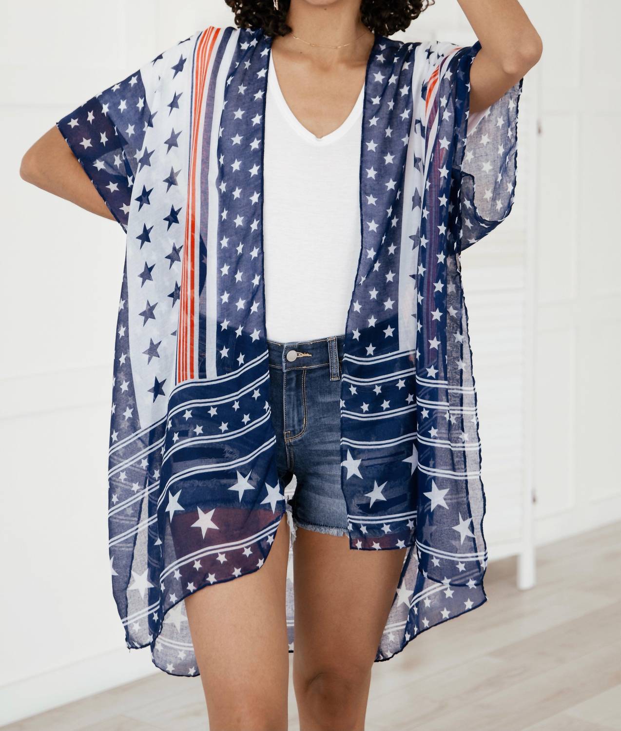 Stars Among The Clouds Kimono