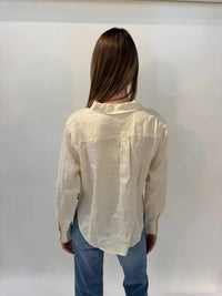 Splendid - Stella Linen Trim Button Down Shirt