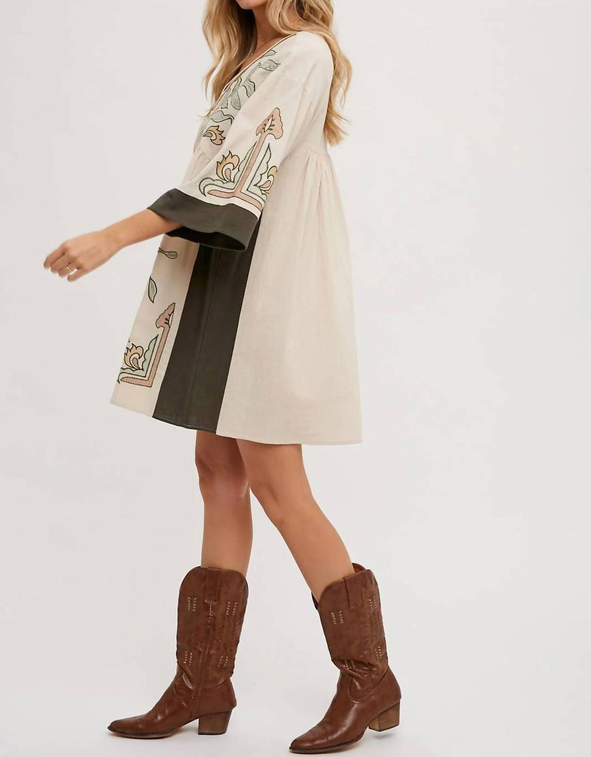 Bluivy - Boho Babydoll Dress