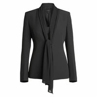Sans Souci - Scarf Tie Front Blazer