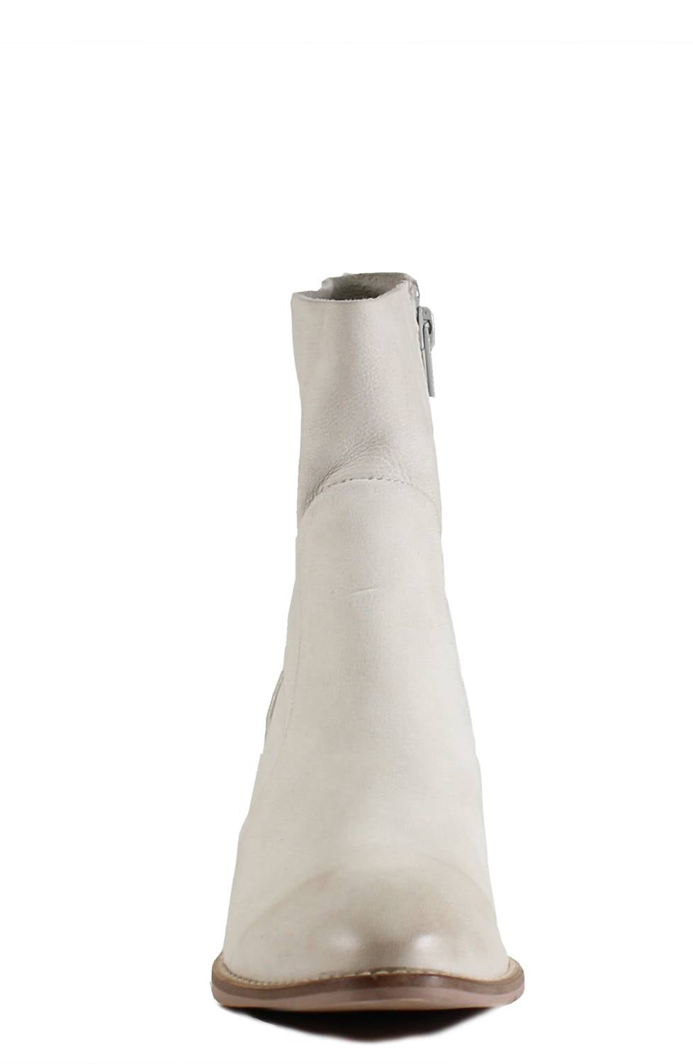 DIBA True Women's Majes Tic Boots in off white - women's shoe - detail view