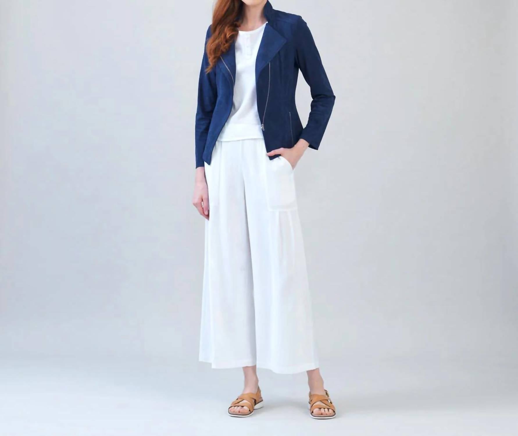 Clara Sunwoo - Soft Suede Signature Jacket