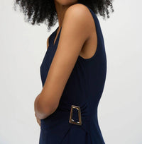 Joseph Ribkoff - Wrap Sleeveless Jumpsuit