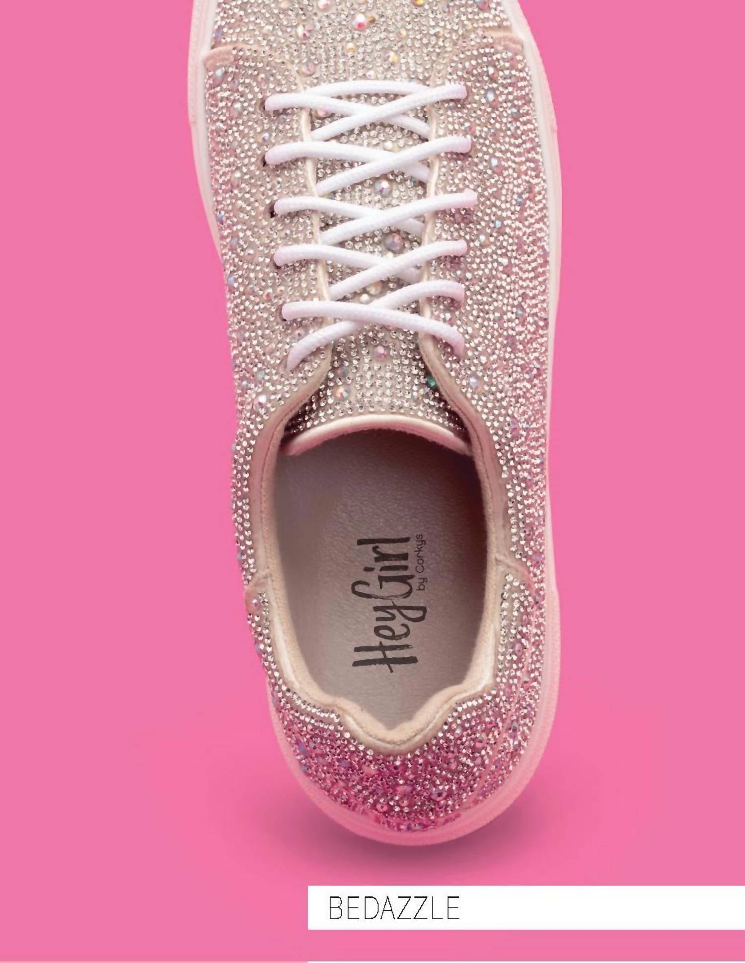 Corkys Footwear - Women's Bedazzle Rhinestone Sneaker