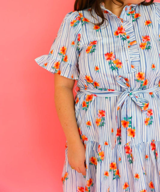 Entro - Willow Floral Mini Dress