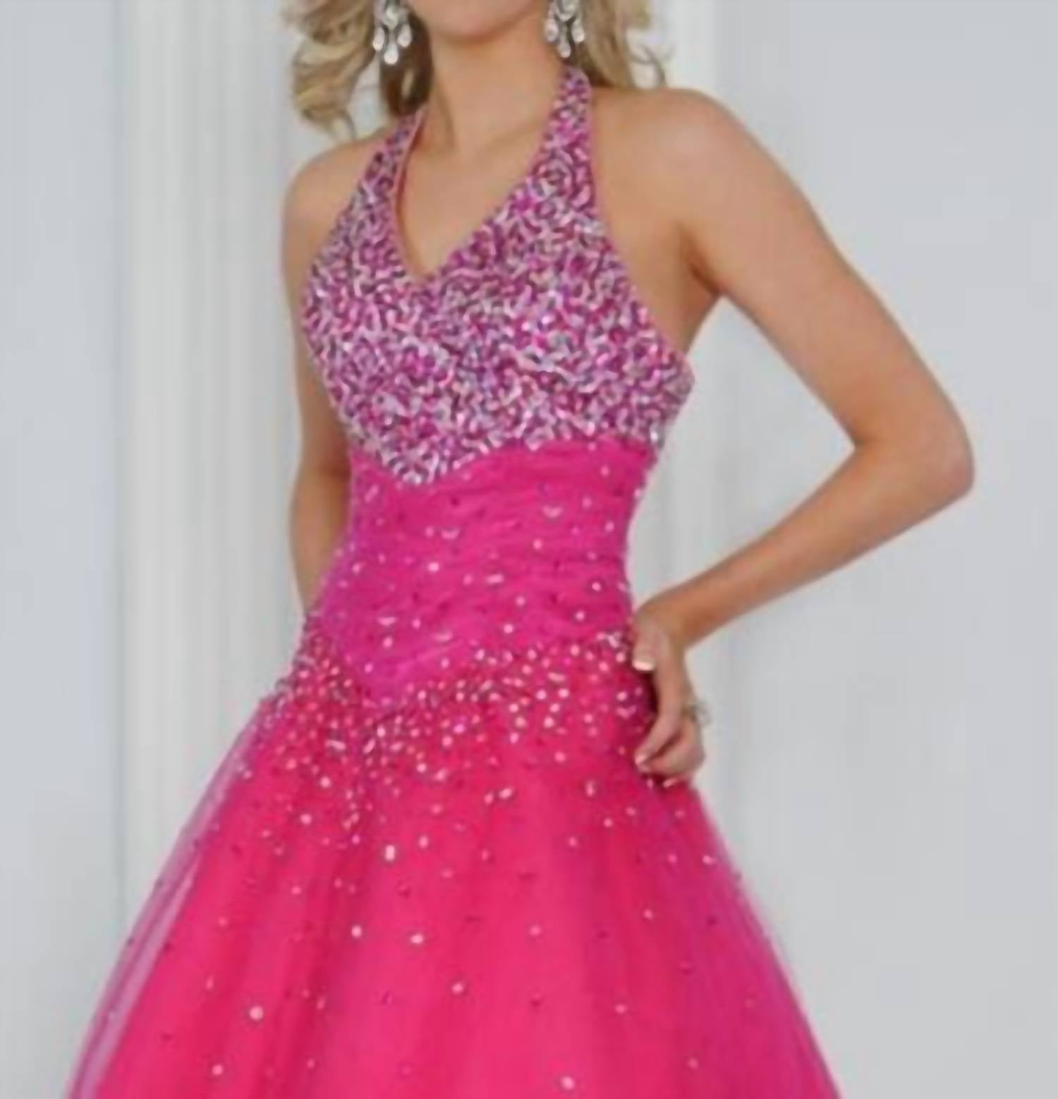 Karishma Creations - Luxurious Halter Ball Gown