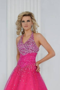 Karishma Creations - Luxurious Halter Ball Gown
