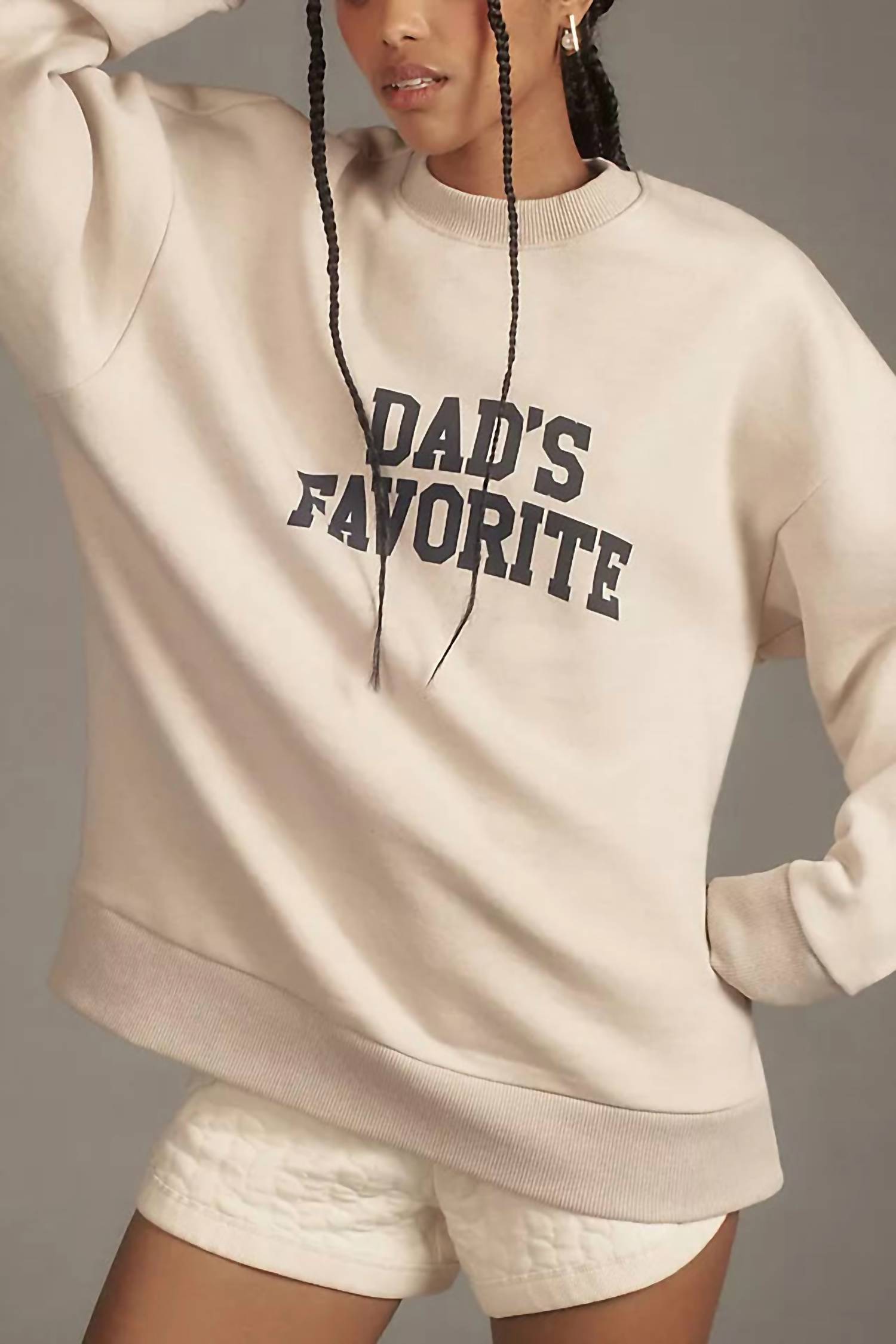 Favorite Daughter - Dads Favorite Crew Neck Sweatshirt
