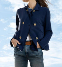 Dylan Women's Sutton Jacket in indigo - women's jacket