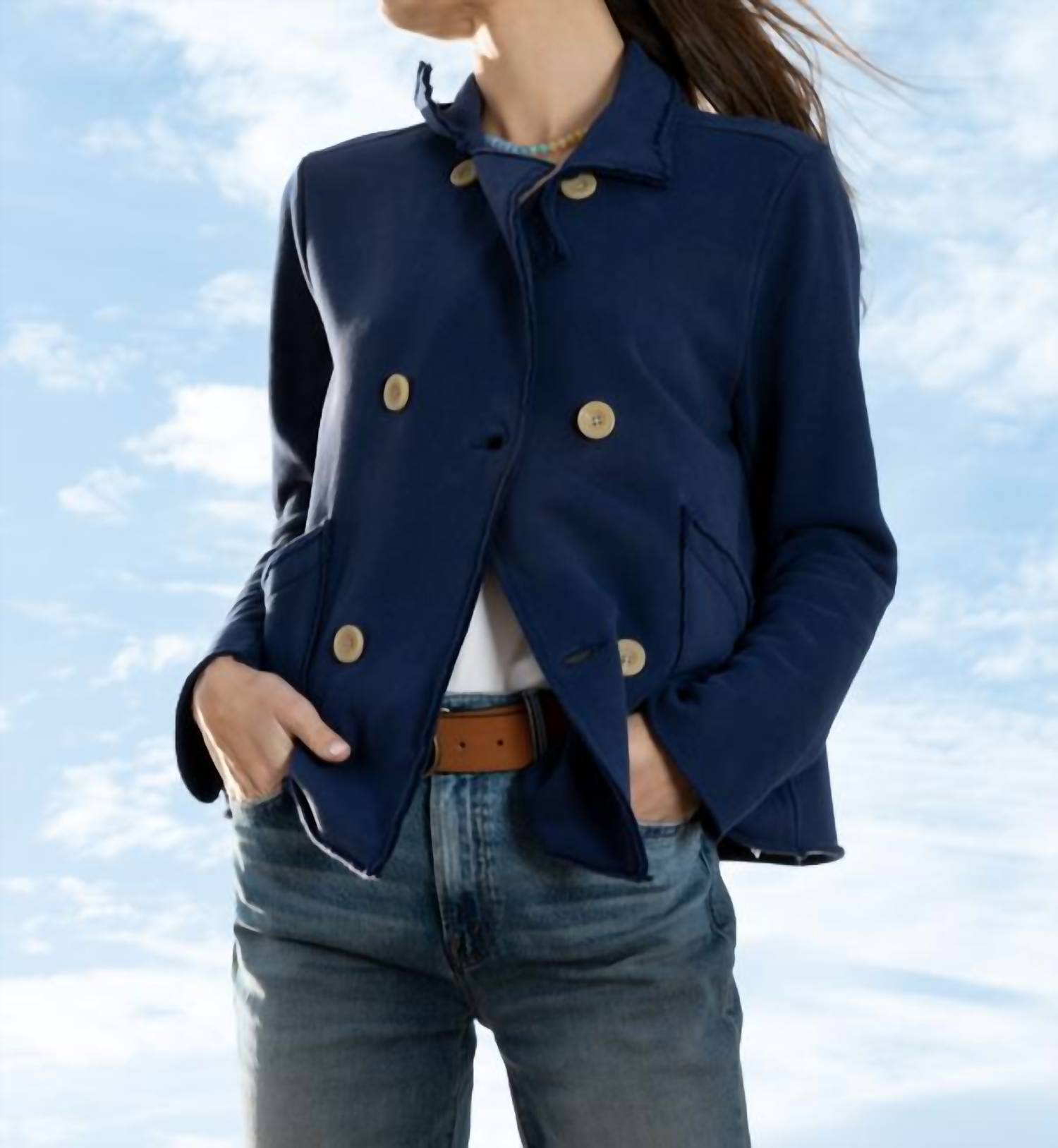 Dylan Women's Sutton Jacket in indigo - women's jacket