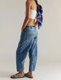 Free People - Moxie Low Slung Pull On Jean