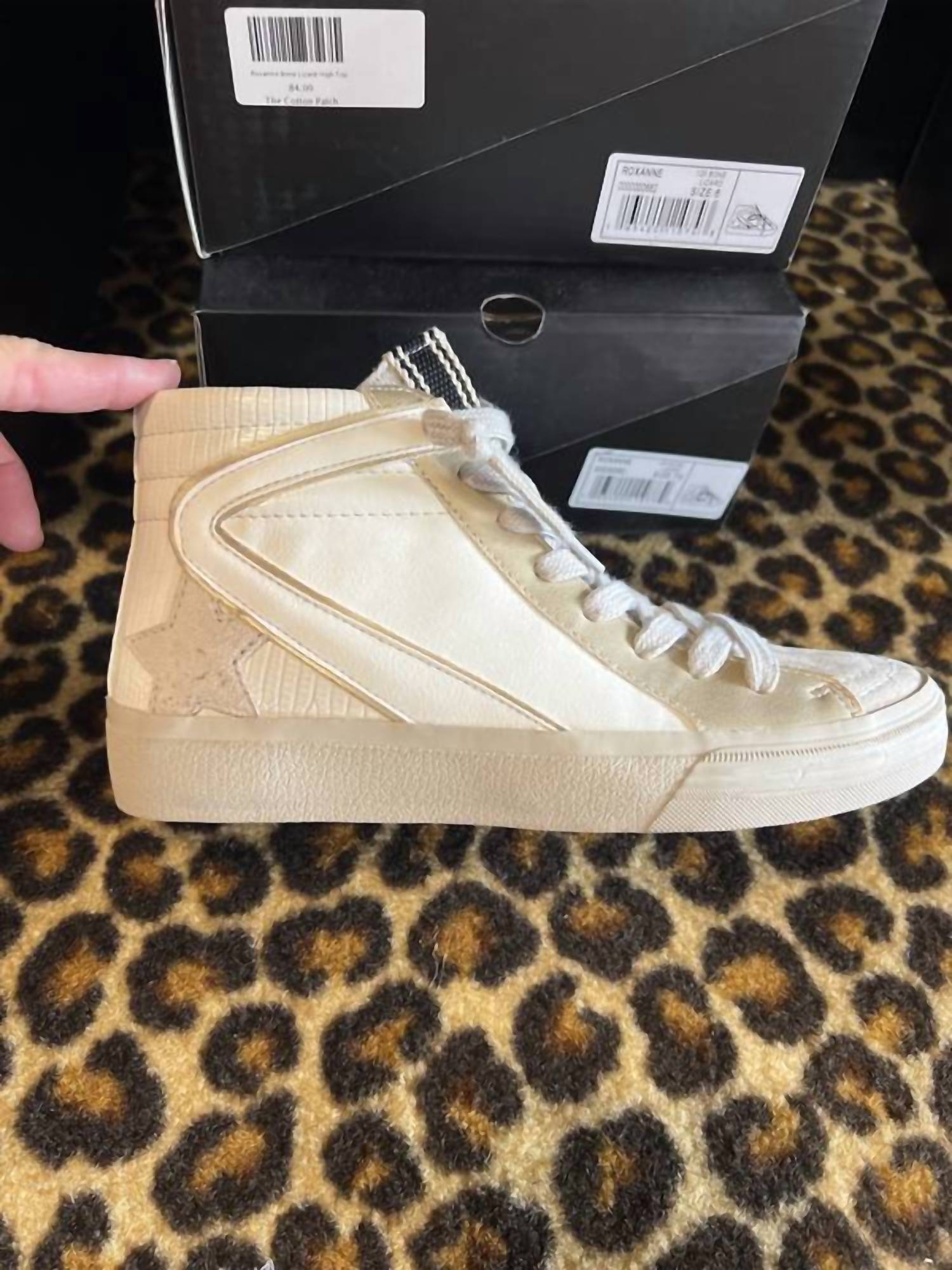 Shu Shop - women roxanne bone lizard high top