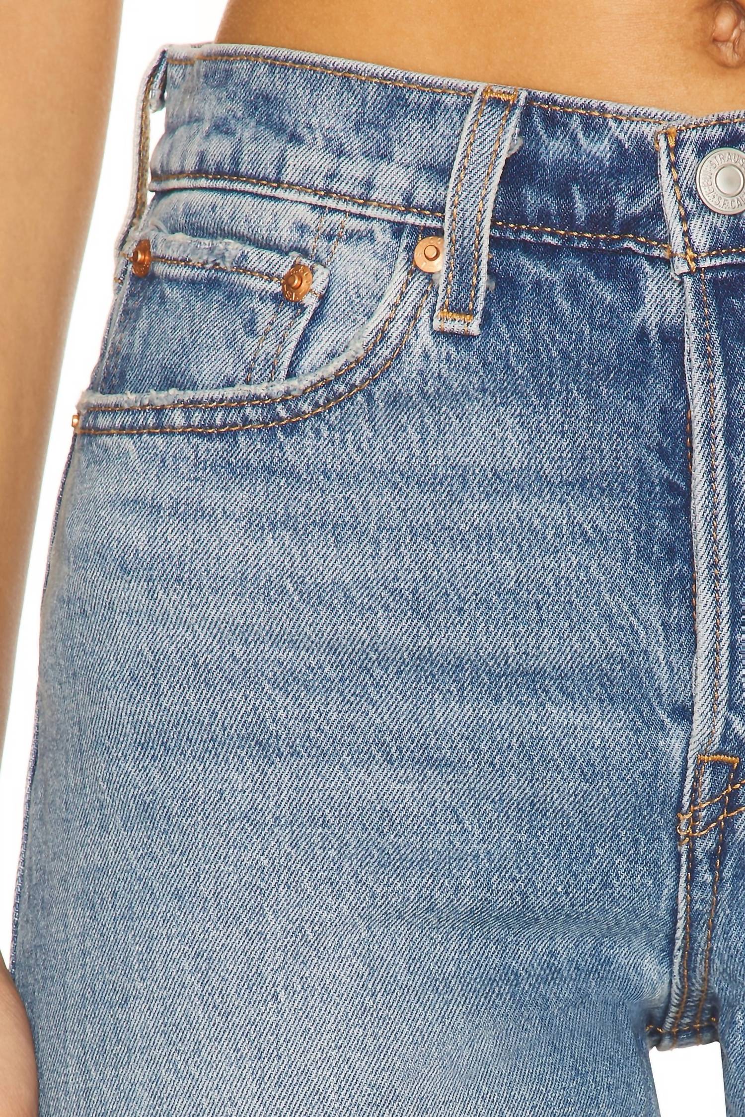 LEVI'S Wedgie Straight Jeans in invest access - women's jeans - view 4