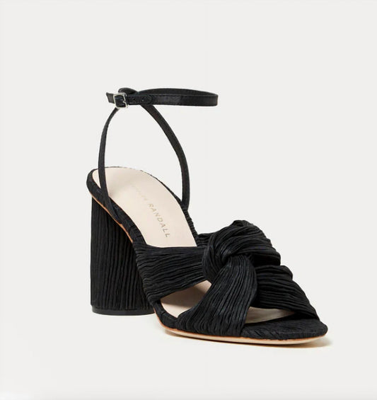 Loeffler Randall - WOMEN'S REED PLEATED TWIST HEELED SANDAL