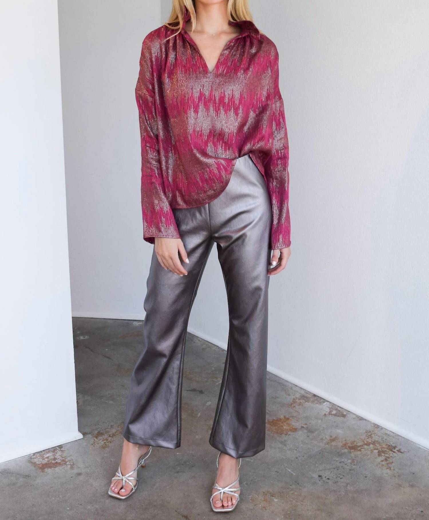Never A Wallflower - Vicki Long Sleeve Top