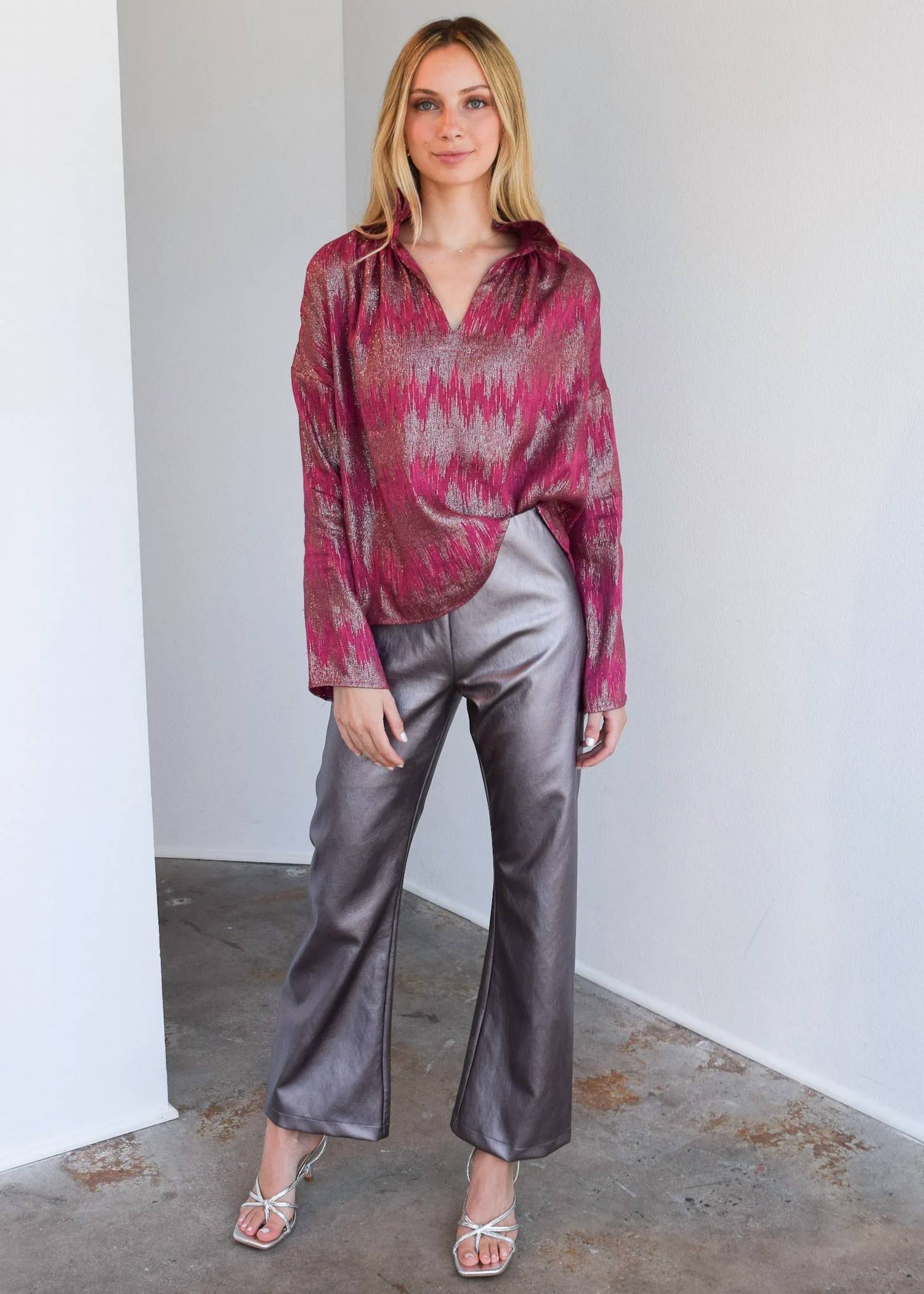Never A Wallflower - Vicki Long Sleeve Top