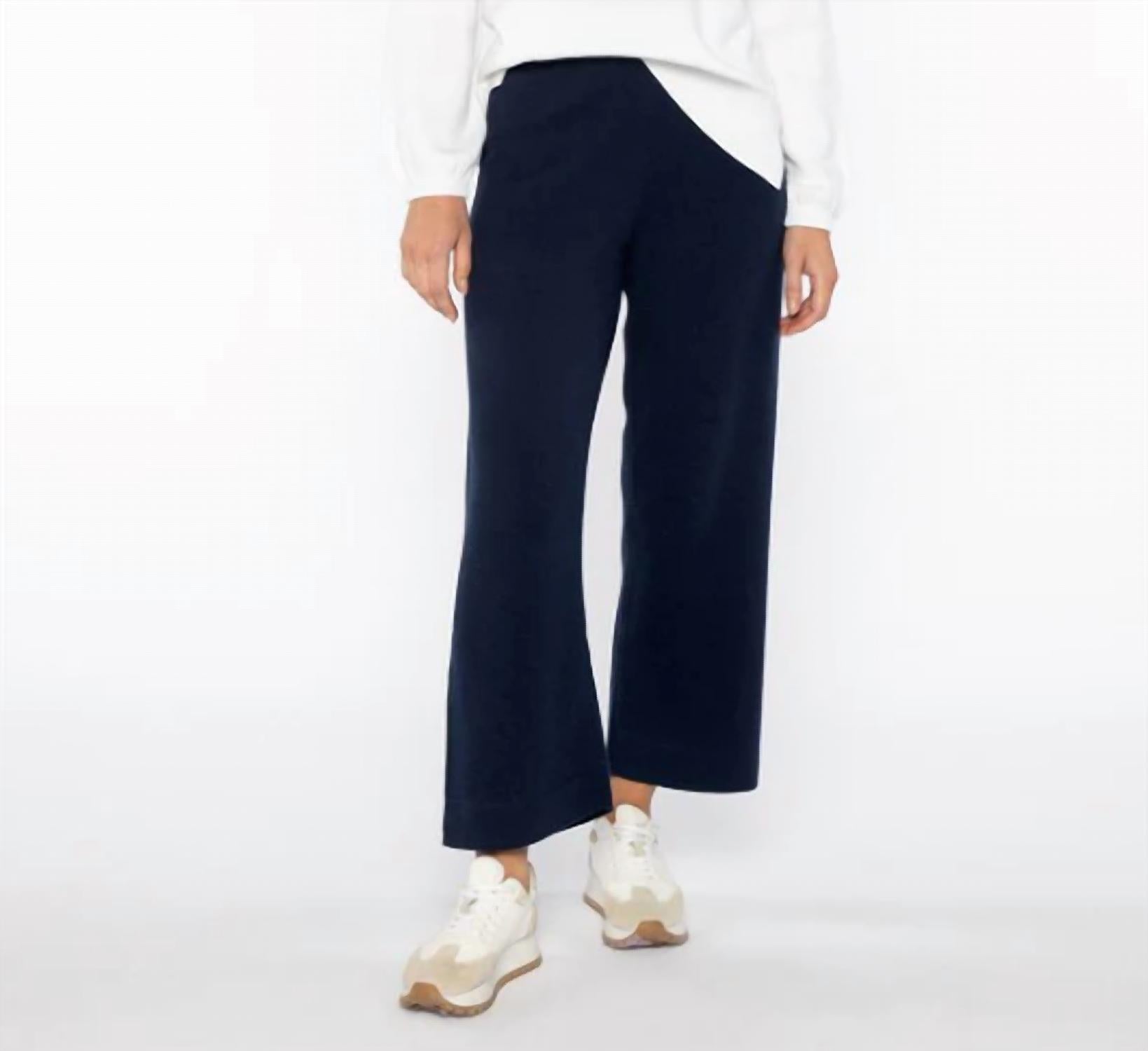 Kinross - Wide Leg Pull On Crop Pant