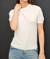 Be Cool - Essential Short Sleeve Sweater Top