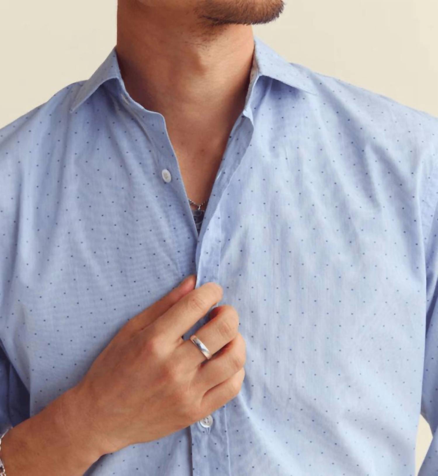 Billy Reid - Coupe Dot Holt Dress Shirt