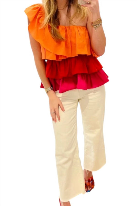 Sugarlips - Sierra Colorblock Layer Top