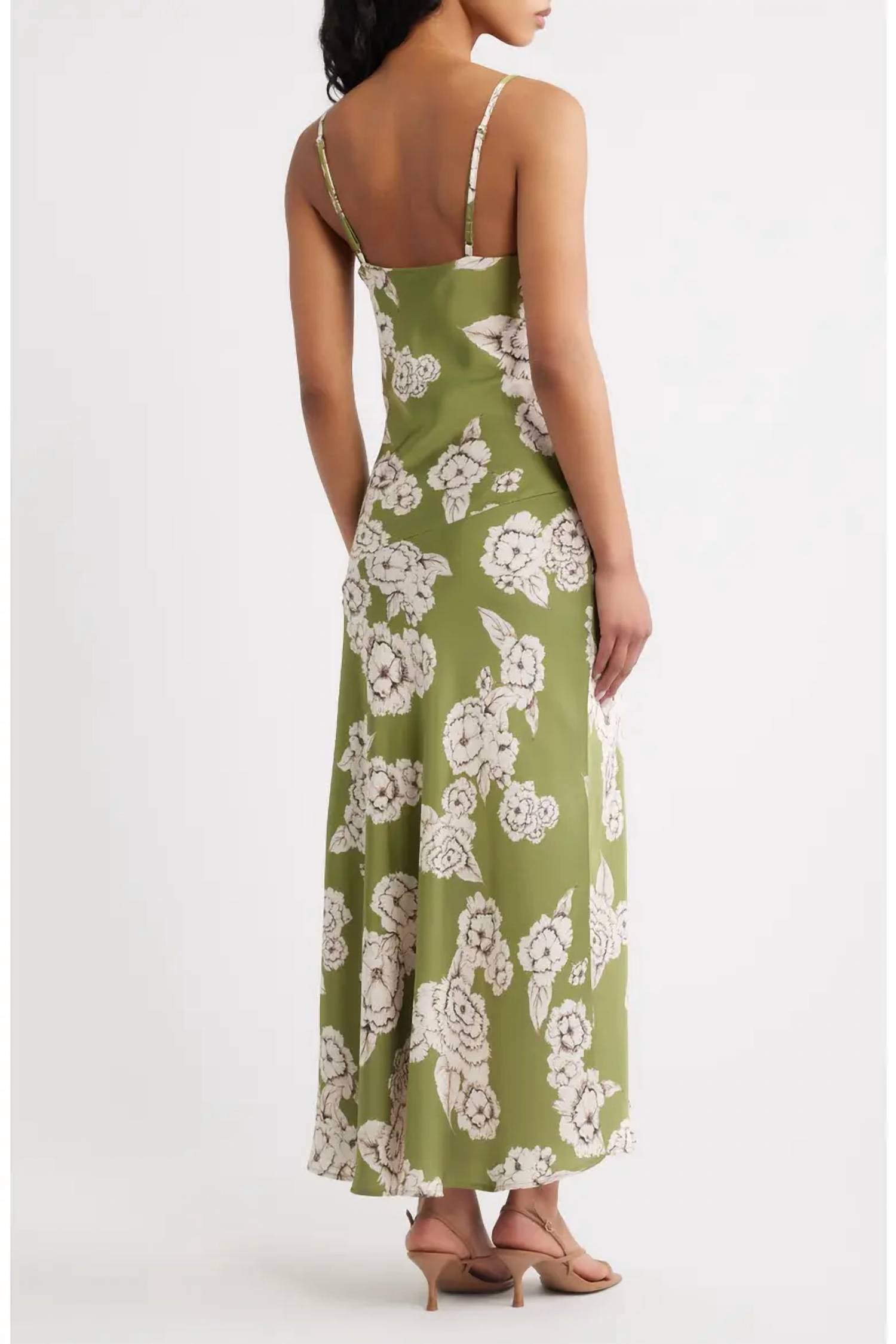 Lulus - Carreta Midi Slip Dress