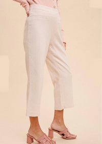 Hem & Thread - Tea Time Cropped Pencil Pants