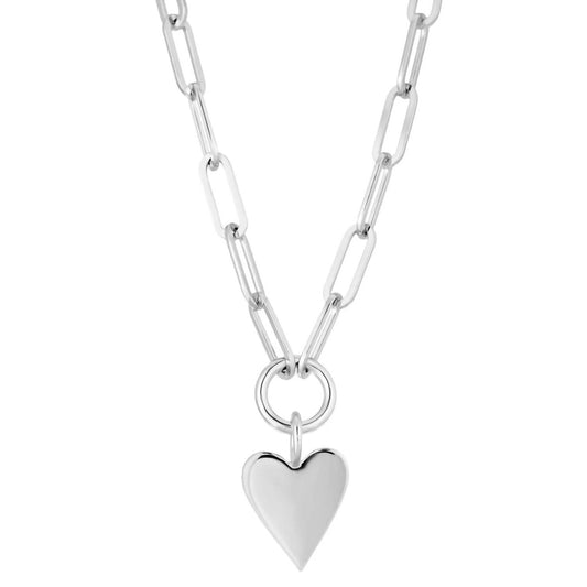 Eklexic - Women's Heart Pendant Necklace