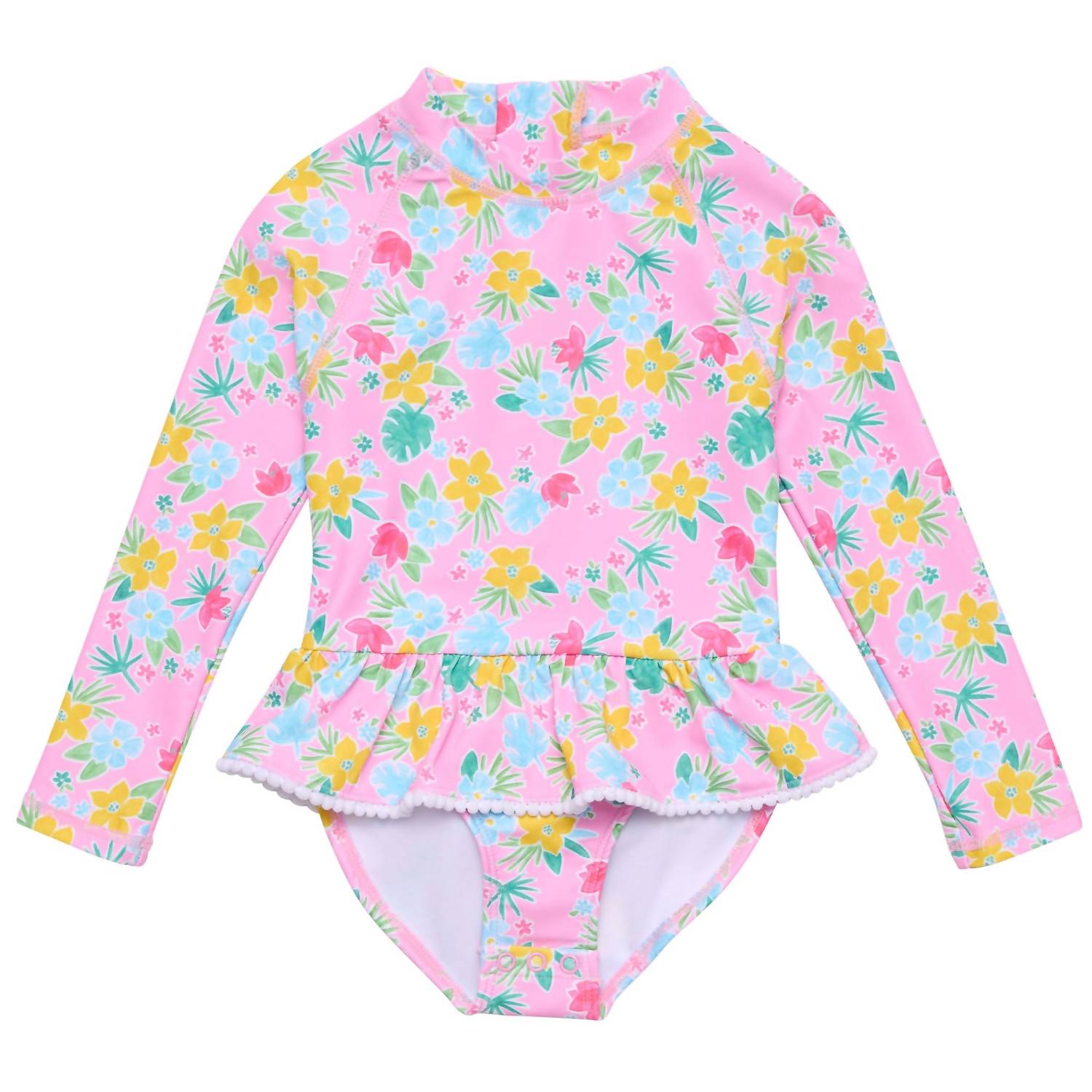 Snapper Rock - Girl's Buttercup Bloom Skirt Surf Suit
