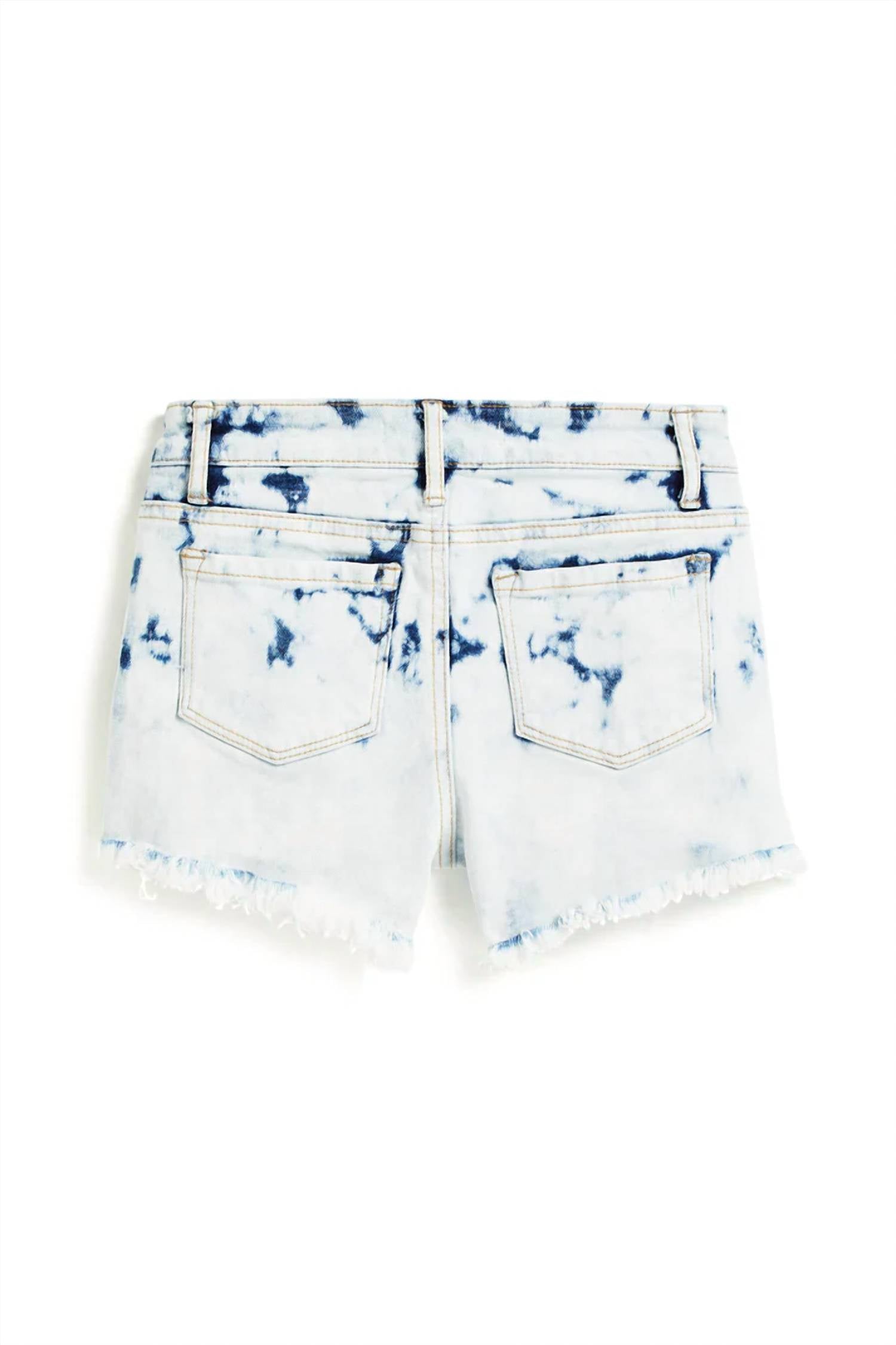 Tractr - Girl's 5 Pockets Fray Short