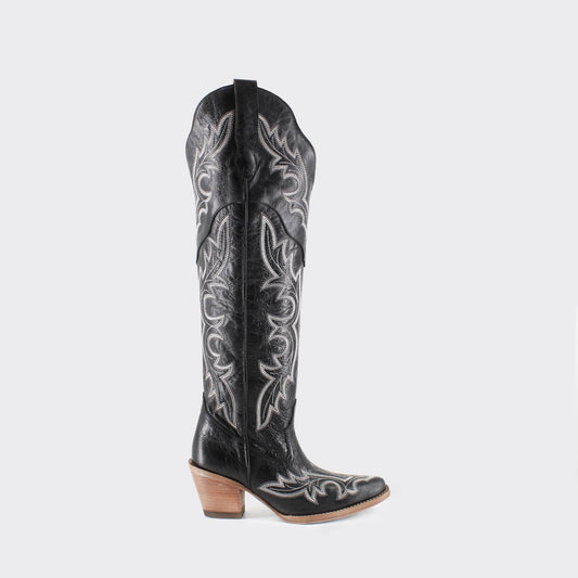 Buck & Brana - Women's Julia Leather Cowgirl Boots