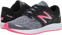 New Balance Women's Fresh Foam 'zante V2 Running Shoes in black gray pink - women's shoe - detail view