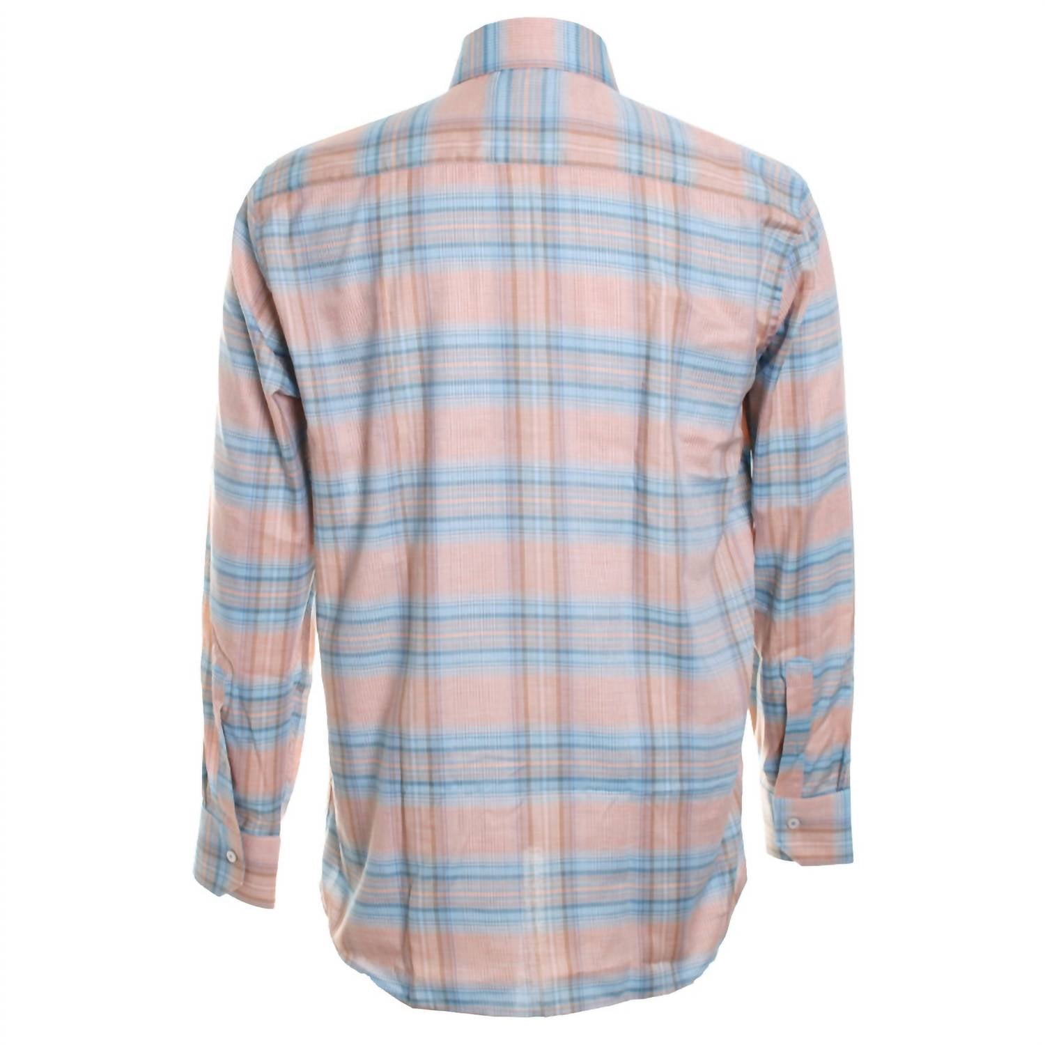 Calder Carmel - Men's Twill Check Shirt