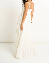 Vintage Havana - Solid Gauze Maxi Dress