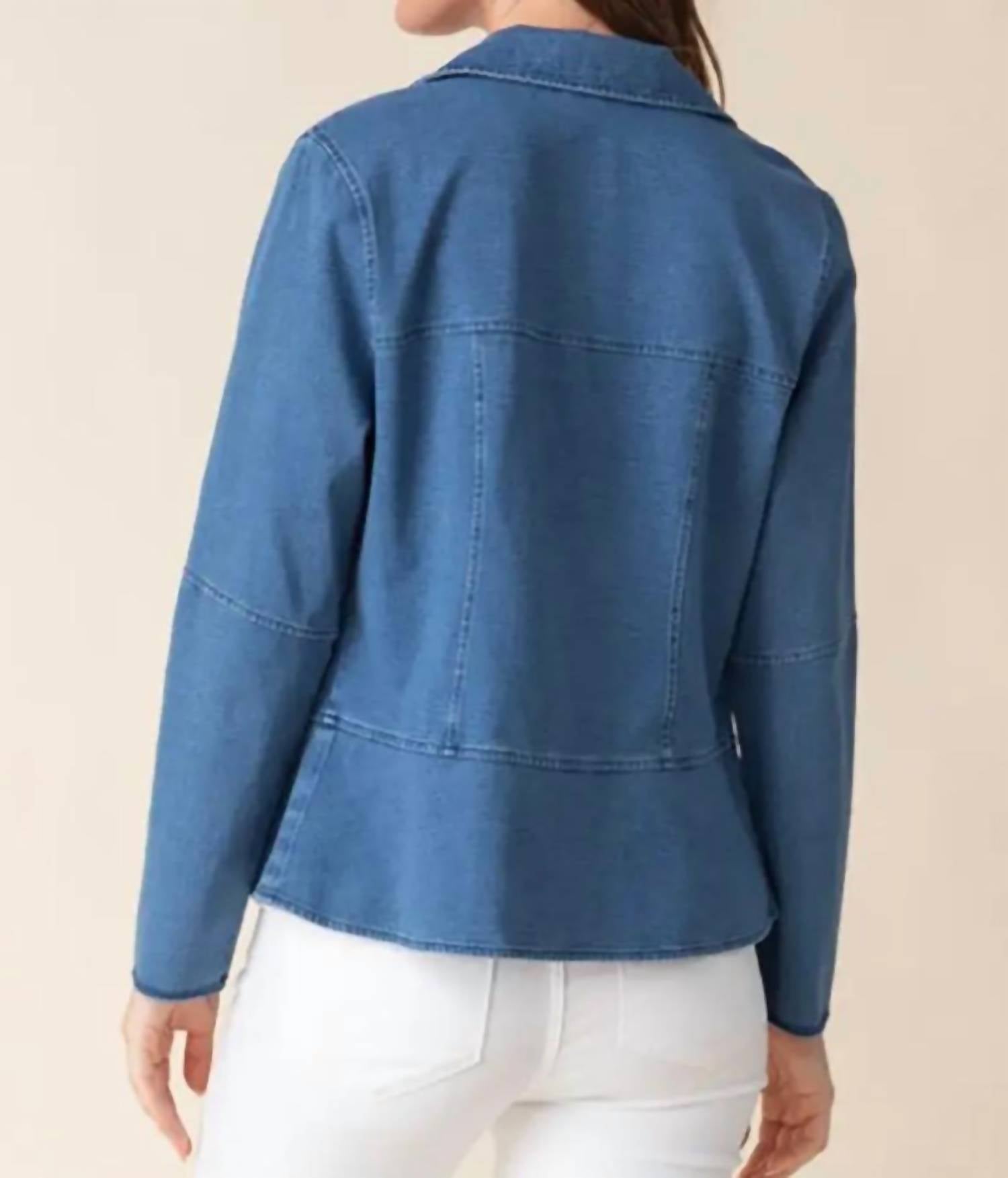 Habitat - Stonewash Stretch Boyfriend Jacket