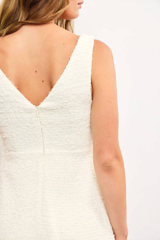 Mustard Seed - Tweed Moment Dress