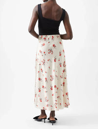 French Connection - Floramour Ennis Satin Maxi Skirt
