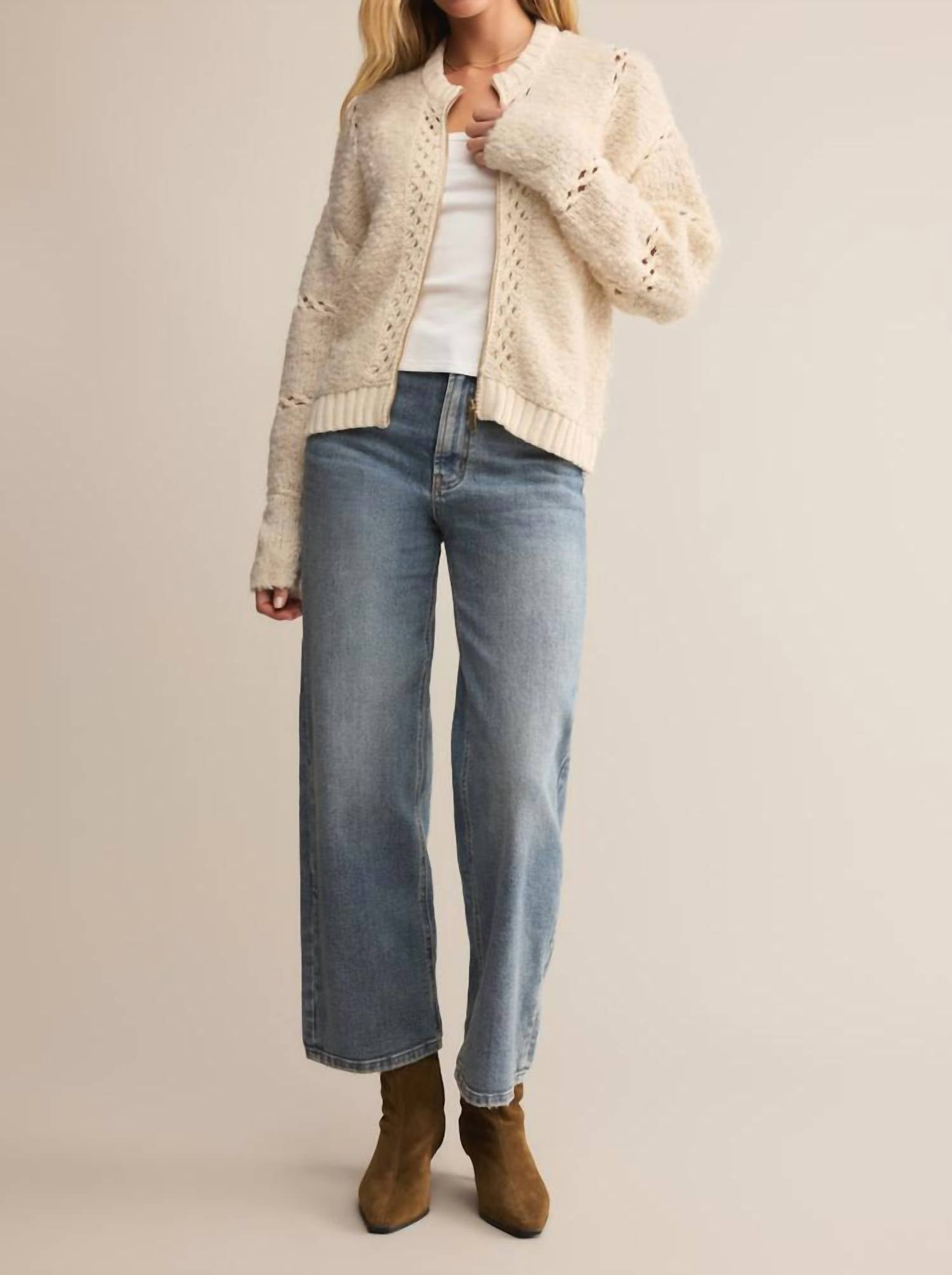 Z Supply - Sundance Zip-up Sweater Jacket