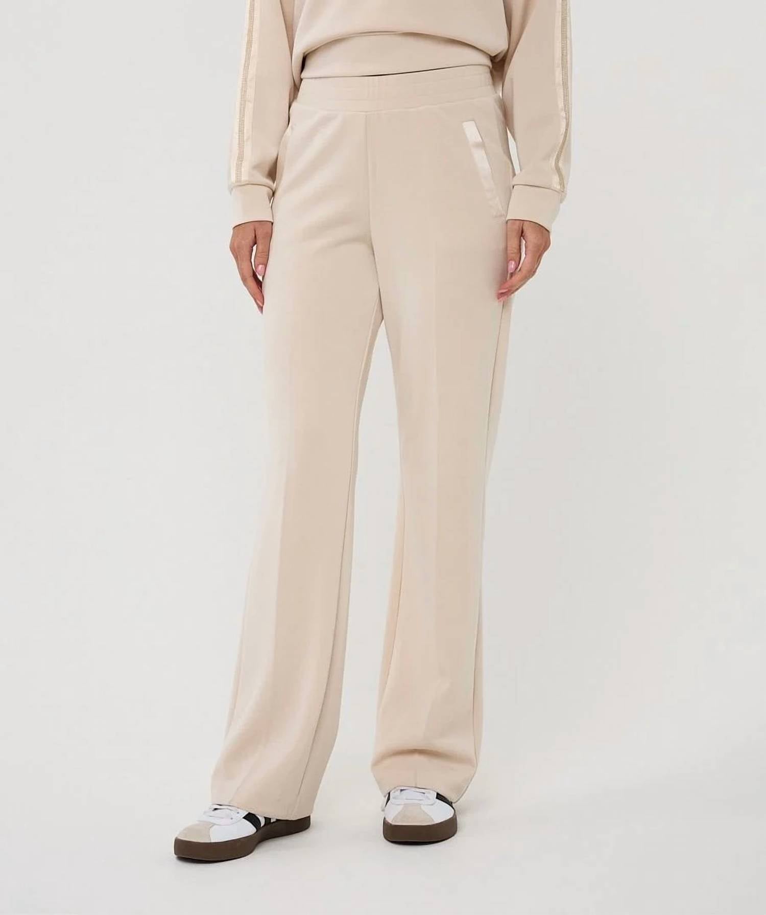 Esqualo - Selma Straight Leg Modal Trousers