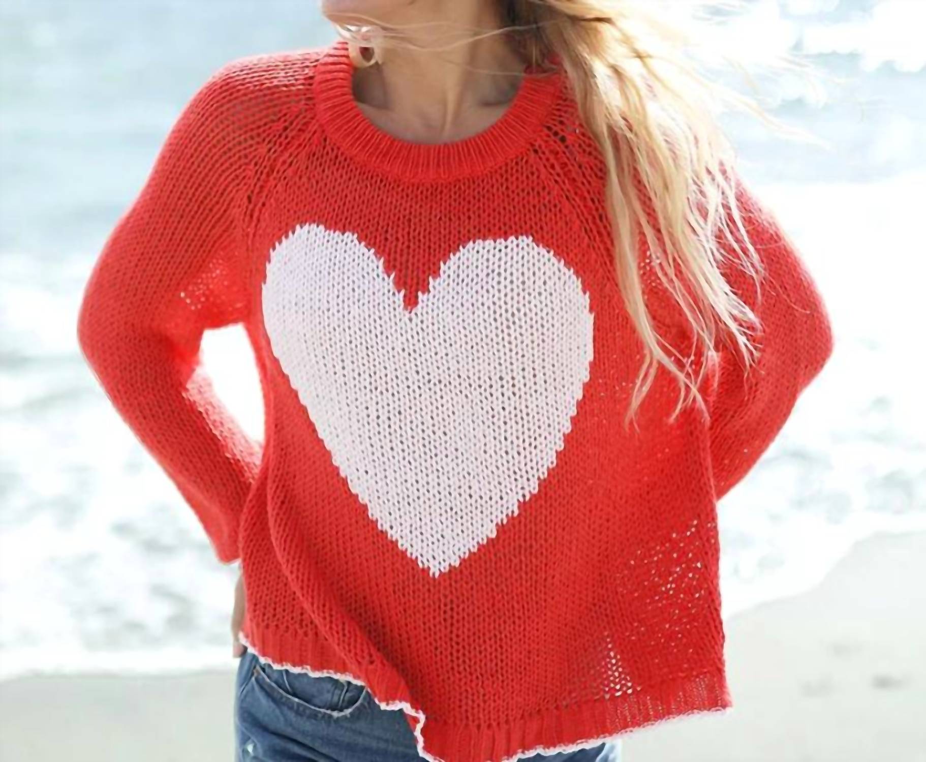 Wooden Ships - Ava Raglan Chunky Crew Cotton Sweater