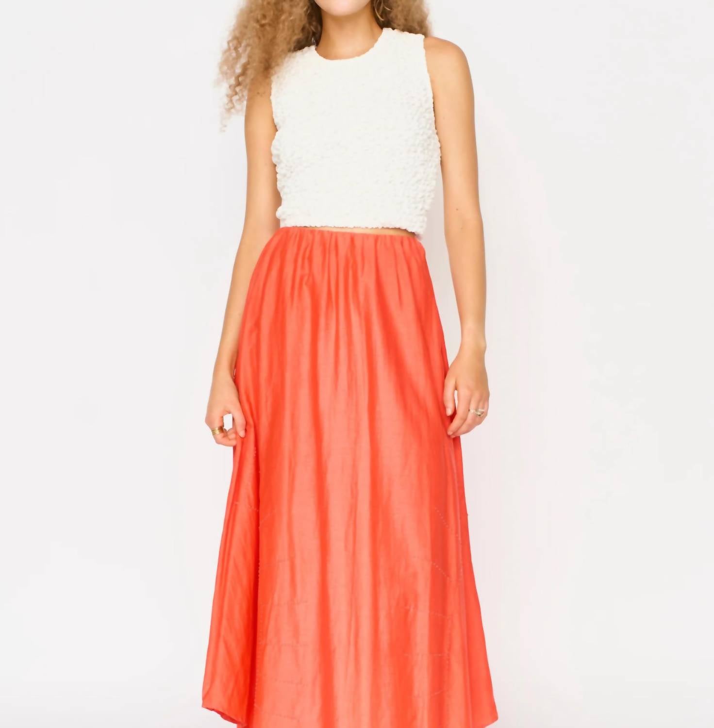Mirth - Lucia Smocked Crop Top
