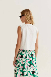 Compania Fantastica - Cotton Ruffle Top