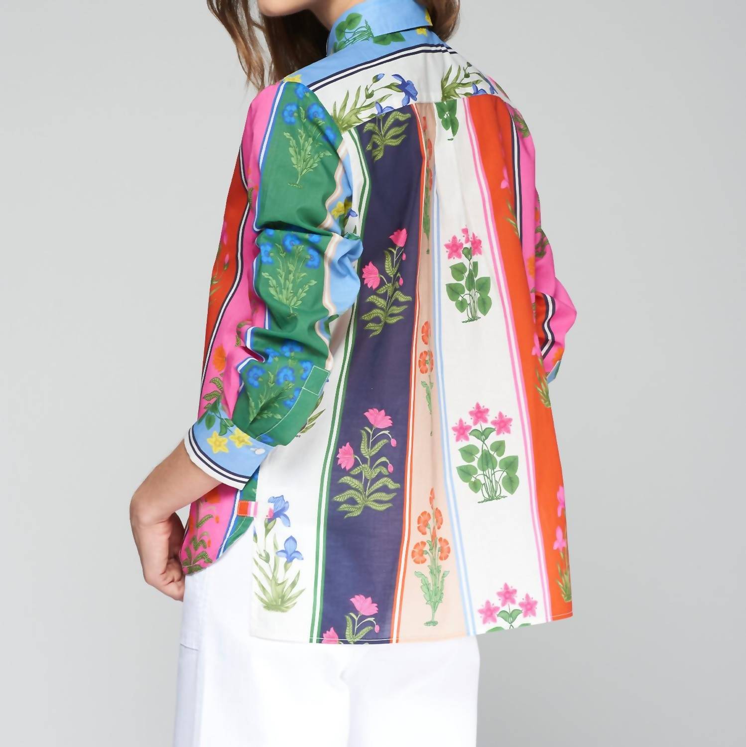 Vilagallo - Isa Color Block Blouse