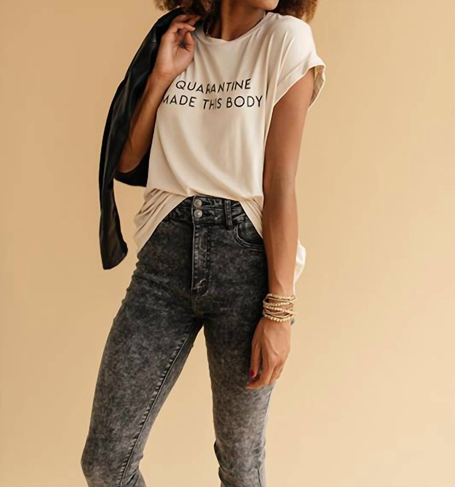 Olive And Paix - Quarantine Made This Tee