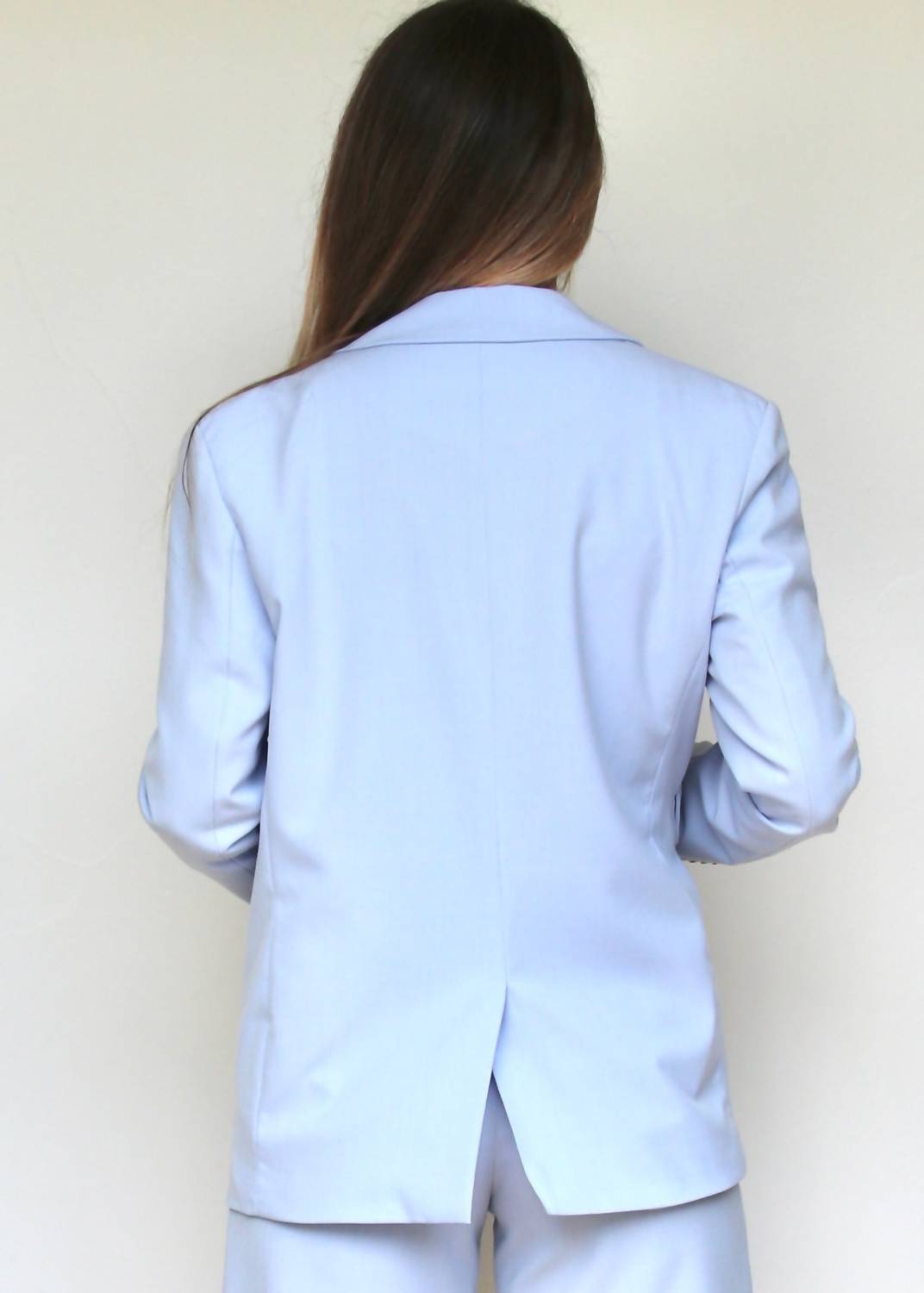 WithBlack Cindal Blazer in light blue - women's jacket - alternate view