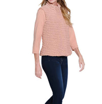 Multiples - Snap And Zip Thru Collar Quilted Vest