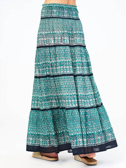 M.A.B.E. - Mari Print Maxi Skirt