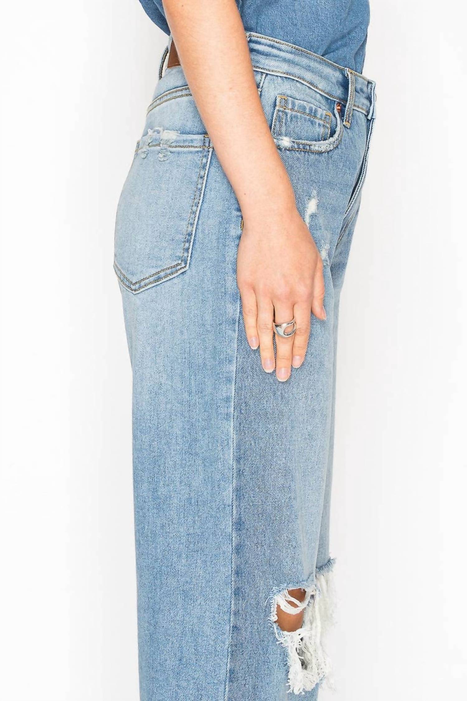 Artemis Vintage - Hybrid High Rise Relaxed Flare Jeans