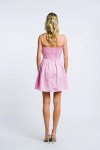Ciebon - Mischa 3D Flower strapless Dress